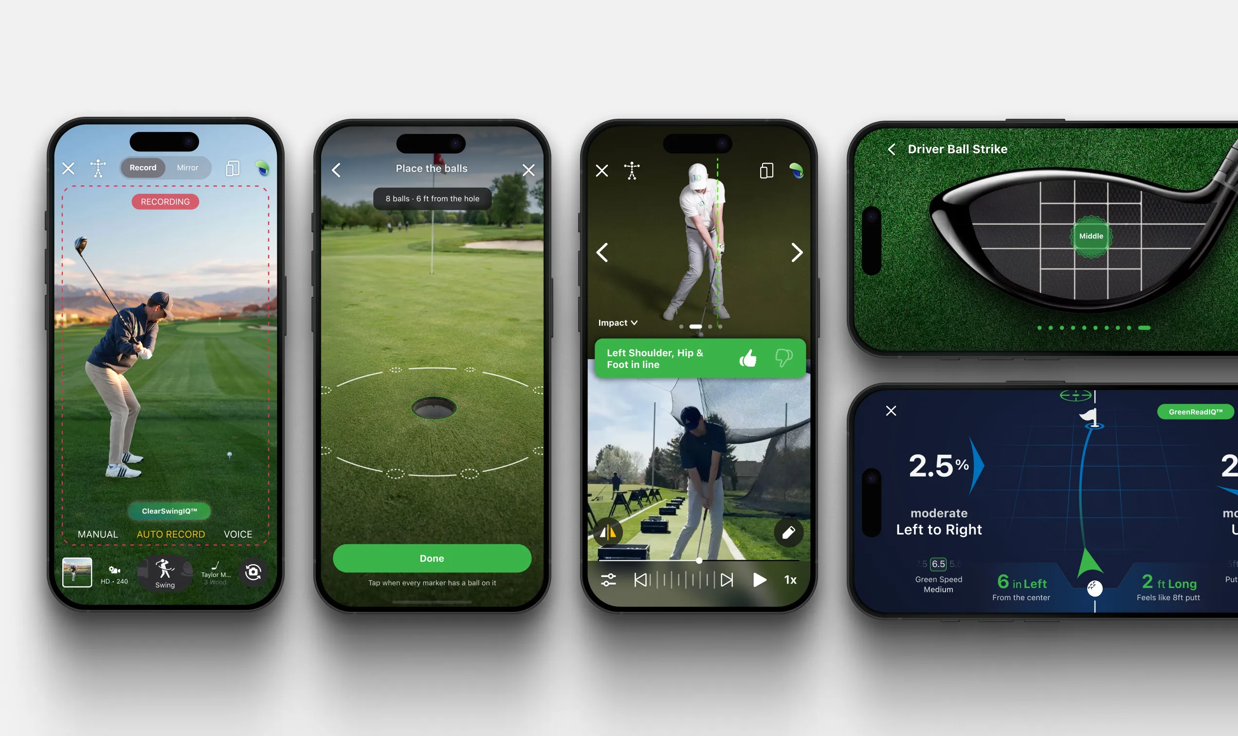 Practice tools built into the app, alongside the existing learning content